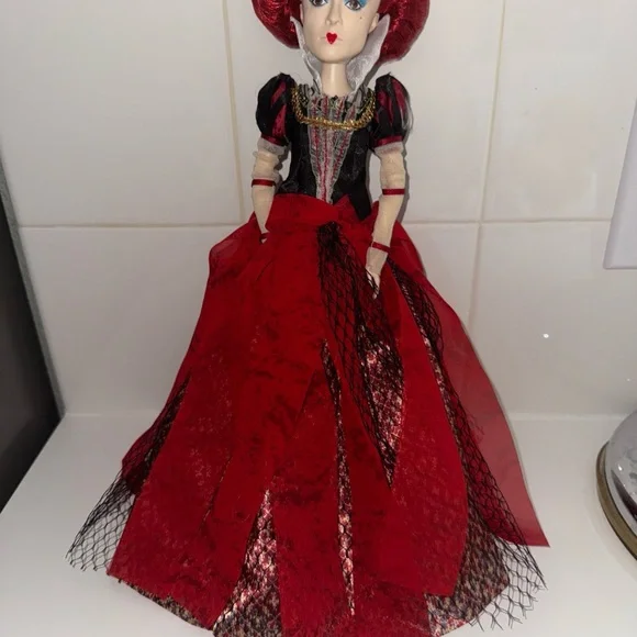 Disney Red and Black Queen Costume Doll - Picture 3 of 5